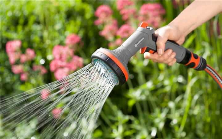 Garden tap flow rate