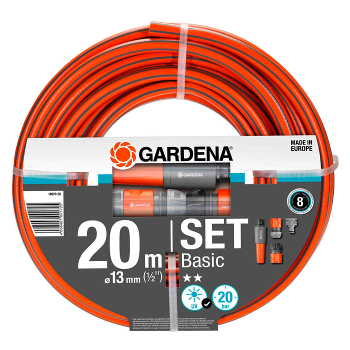 Gardena Basic Hose Set 20m