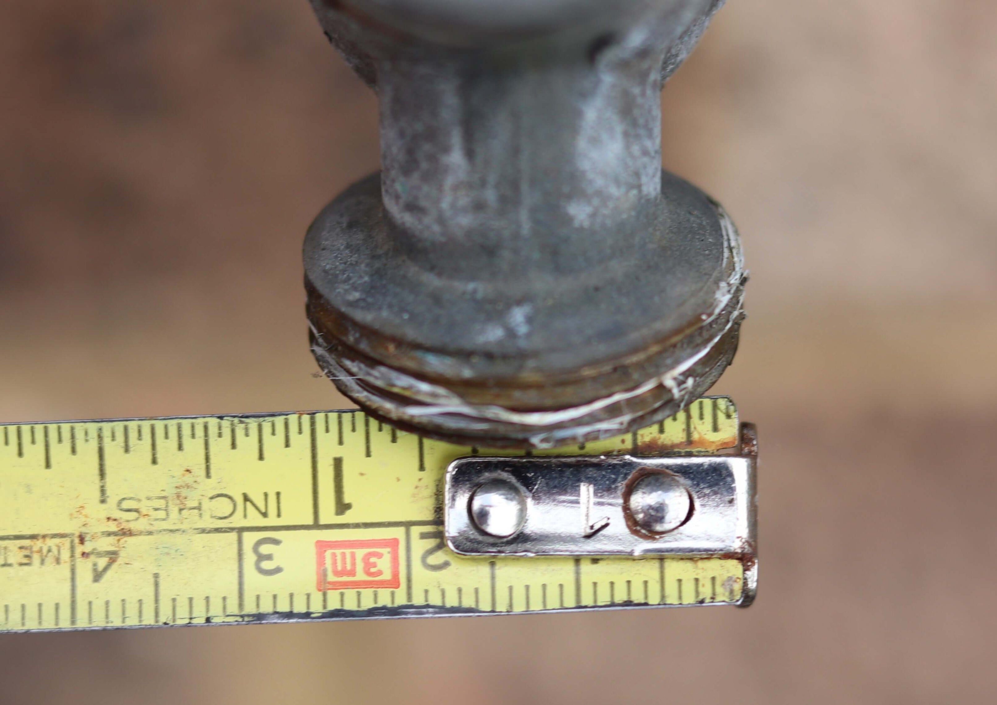 Garden tap thread size