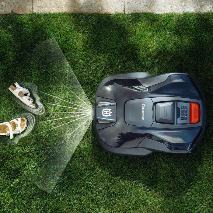 AI vision technology for Husqvarna robotic mowers