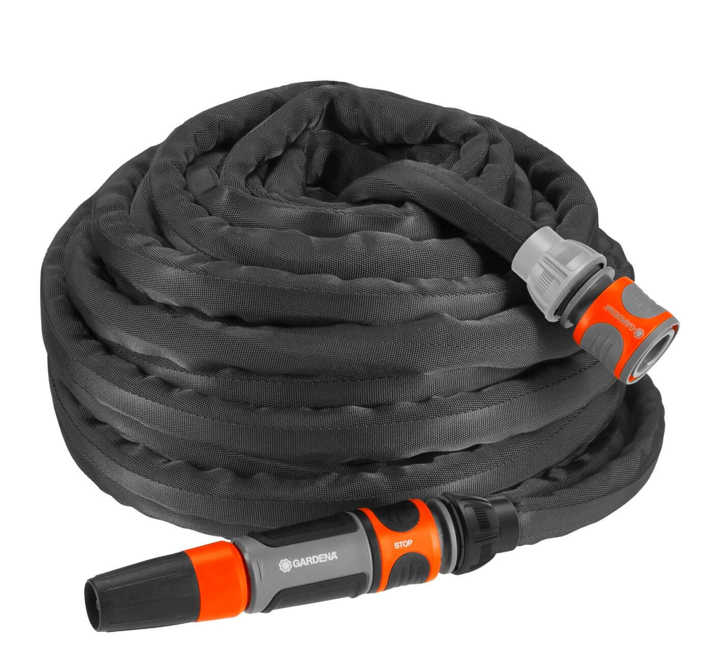 What is Gardena Liano textile hose and how is it different from a standard garden hose pipe