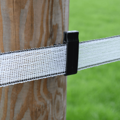 What are electric fence insulators