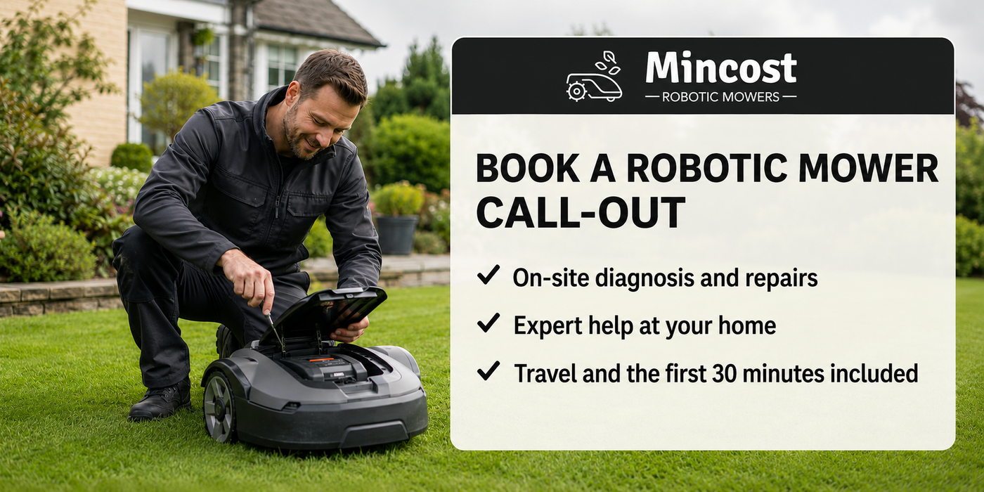 Robotic Mower Repair Call-Out