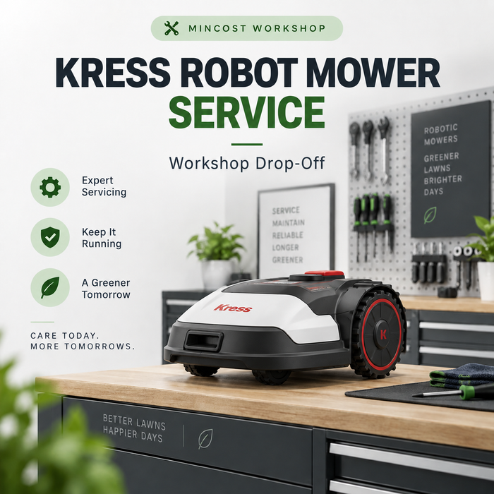 Kress Robot Mower Service – Workshop Drop-Off