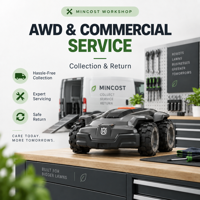 AWD & Commercial Robot Mower Service – Collection & Return