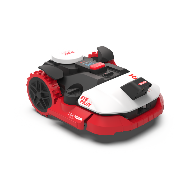 Kress EyePilot® RTKⁿ 700 m² AI lawn mower zerotrim