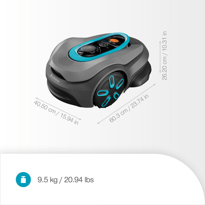 Robotic Lawn mower smart SILENO sense 600
