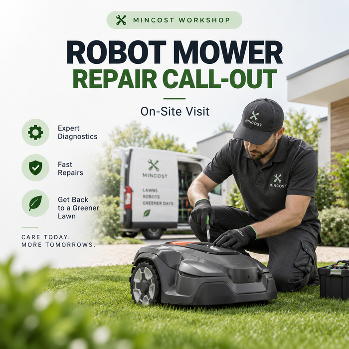 Robot Mower Repair Call-Out – On-Site Visit