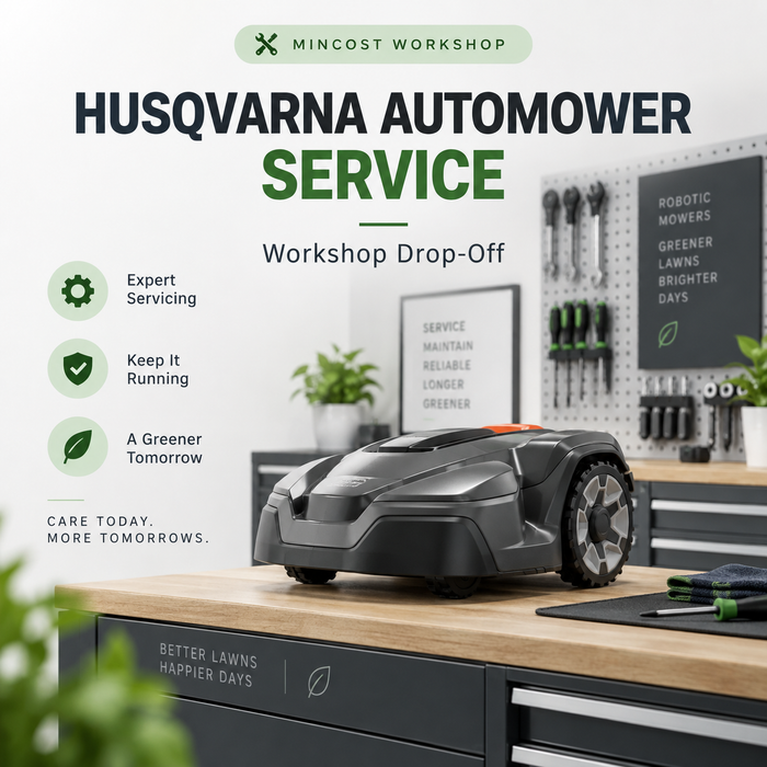 Husqvarna Automower Service – Workshop Drop-Off