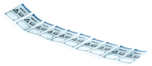 Husqvarna Label Warranty seal Dealer — 580 68 95-02