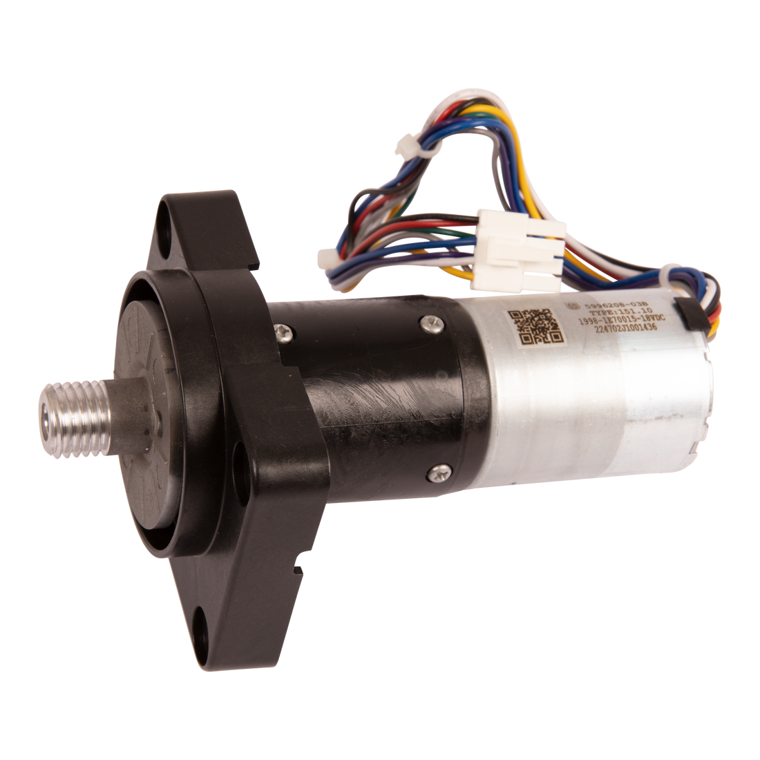 Husqvarna Wheel motor assembly plastic ring gear 3,6W, Cable L=265 — 599 62 08-03