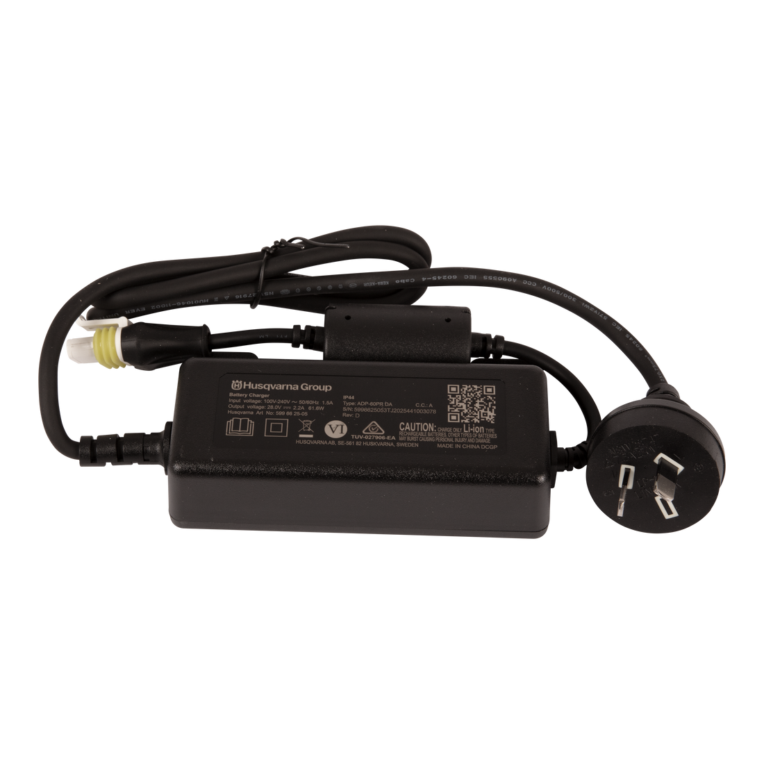 Husqvarna Power unit Power supply 2.2A au, NZ (dd) — 599 66 25-05