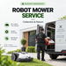 Robot mower service – collection and return for standard Husqvarna Automower and Kress RTKn mowers