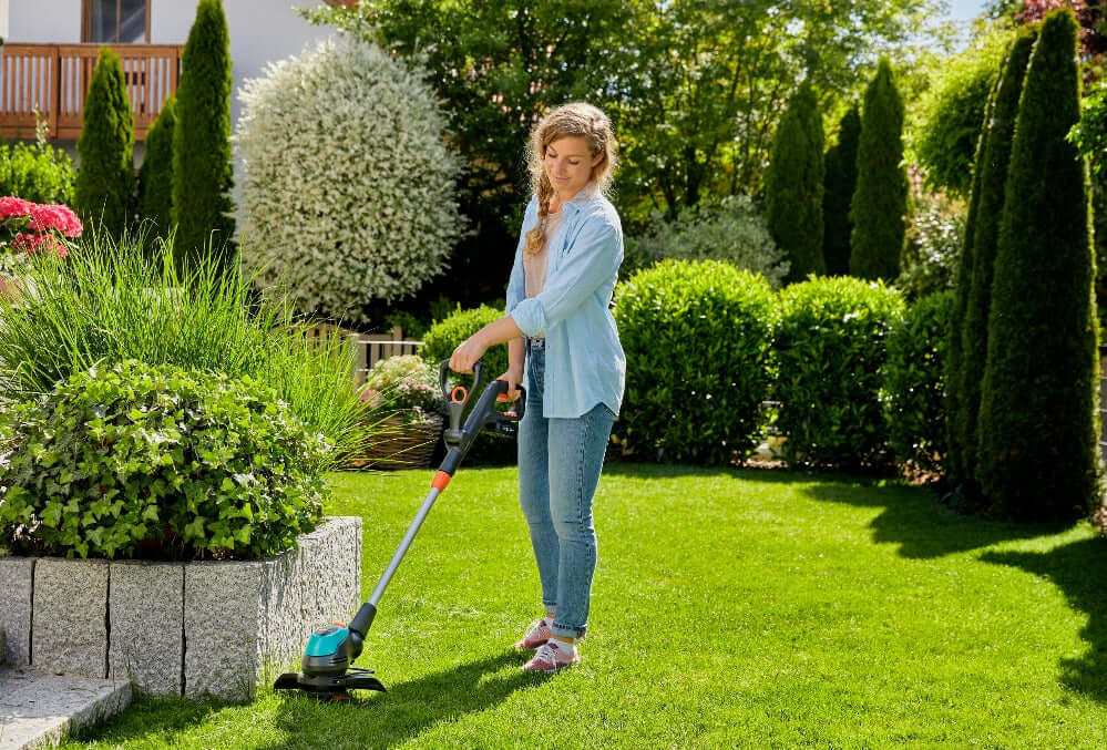 Gardena PowerCut Trimmer Erba E Arbusti 20/18V P4A - Lame 8cm E 20cm, Senza Batteria - Foto 7