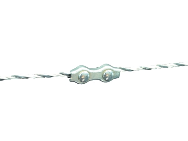 Horizont 10 x Galvanised polywire connector up to 3mm