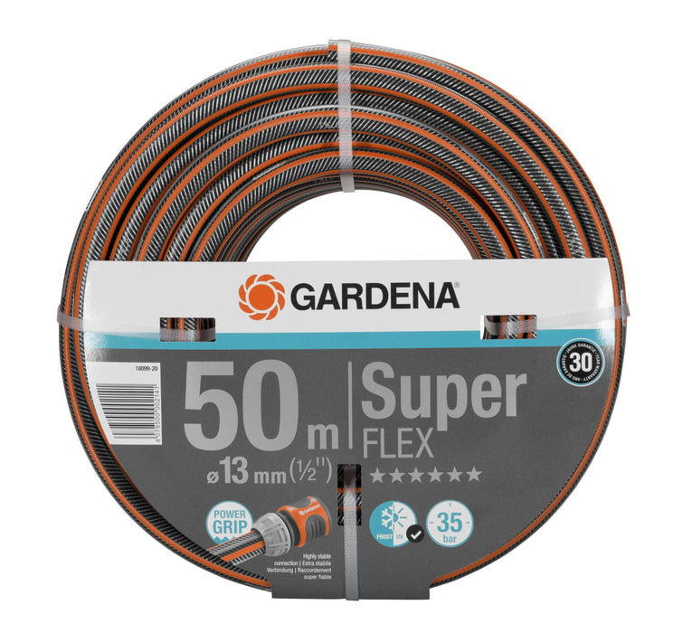 Gardena Premium SuperFLEX Hose 13mm (1/2") 50m