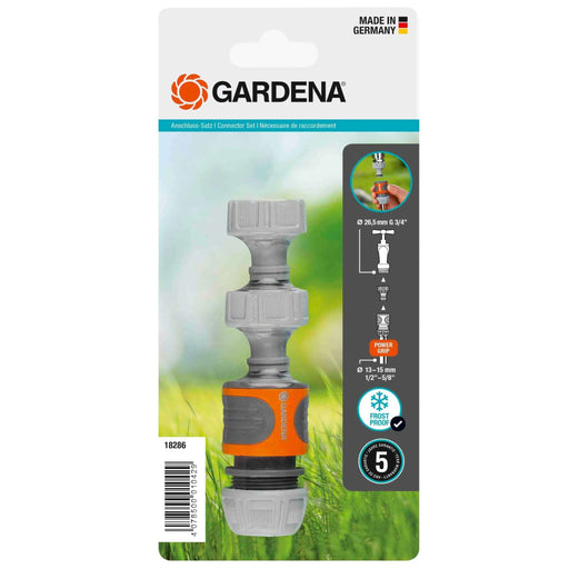 Gardena easy connection set for tap connection