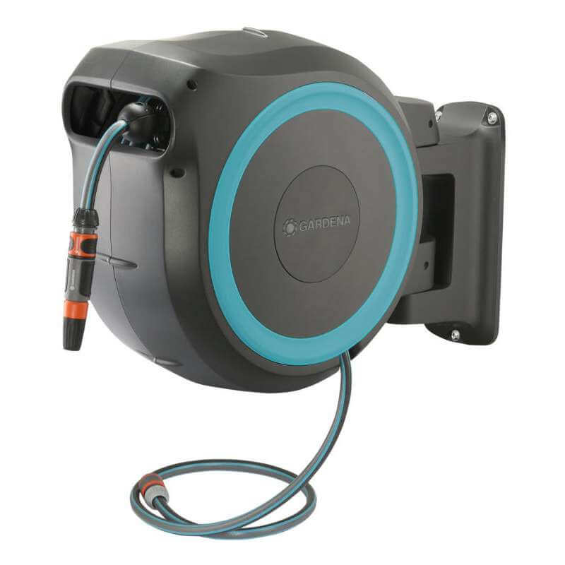 Gardena 25m Wall-Mounted Hose Box RollUp M/L Automatic