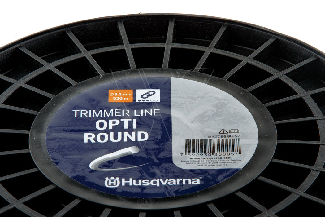 Husqvarna Trimmer Line 3.3mm x 530M Opti Round  White
