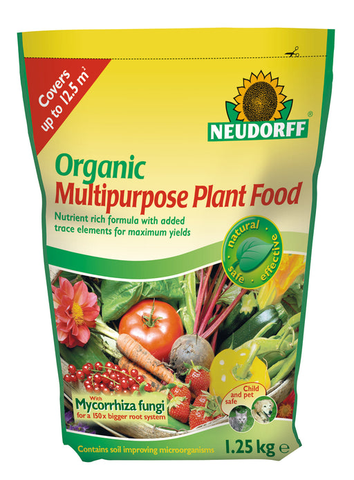 Neudorff Organic Multipurpose Plant Food 1.25 kg Pouch Bag