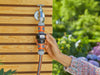 Gardena Water Meter AquaCount fitted to garden tap