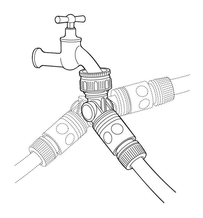 Gardena Angled Tap Connector