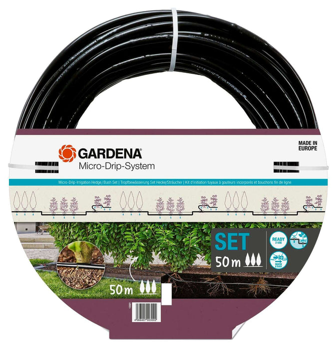 Gardena Micro-Drip Irrigation Set Bushes/Hedges 50m