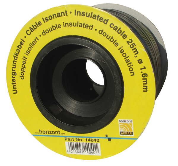Horizont Under gate - lead out insulated 1.6mm steel cable